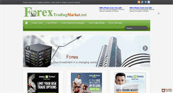 Desktop Screenshot of forextradingmarket.net